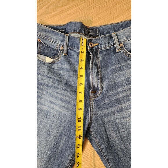 Lucky Brand 221 Jeans Mens 38x34 Straight Blue Denim Relaxed Fit Pants Y2K - Picture 9 of 13
